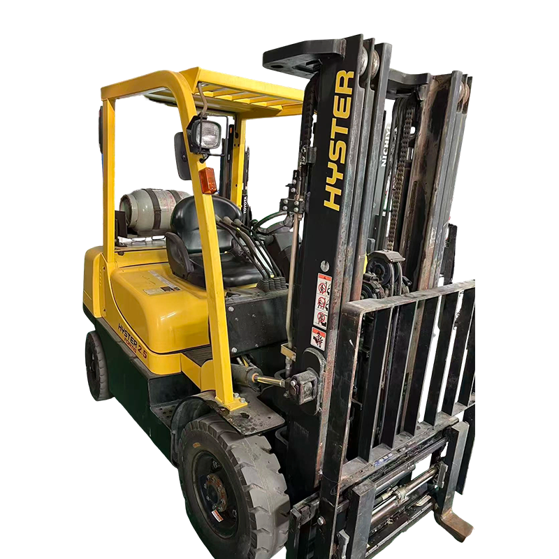 2.5톤 중고 Hyster LPG 포크리프트(포크 포지셔너 포함)